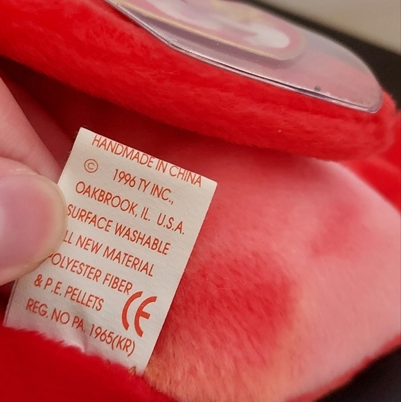 TY Original Beanie Baby Strut And Teenie Beanie Baby Strut 1993 - Picture 5 of 6